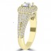 2.02 ct Ladies Round Cut Diamond Engagement Ring in 14 kt Yellow Gold 2.02 ct Ladies Round Cut Diamond Engagement Ring in 14 kt Yellow Gold